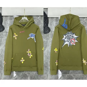 Chrome Hearts Hoodie Olive
