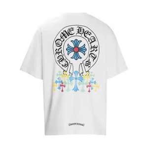 Chrome Hearts Tee White and Black Colourful