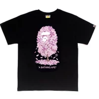 Bape Tshirt Tree Pink