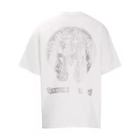 Chrome Hearts Tee White and Black Chrome Logo