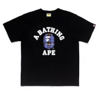 Bape Tshirt Burberry Blue Small