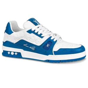 LV Trainer '54' White Blue Sneaker