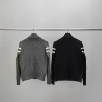 Moncler Puffy Zip Vest black Grey