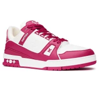 LV Trainer Fuchsia Sneaker