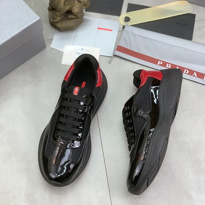 Prada Cups Black Red