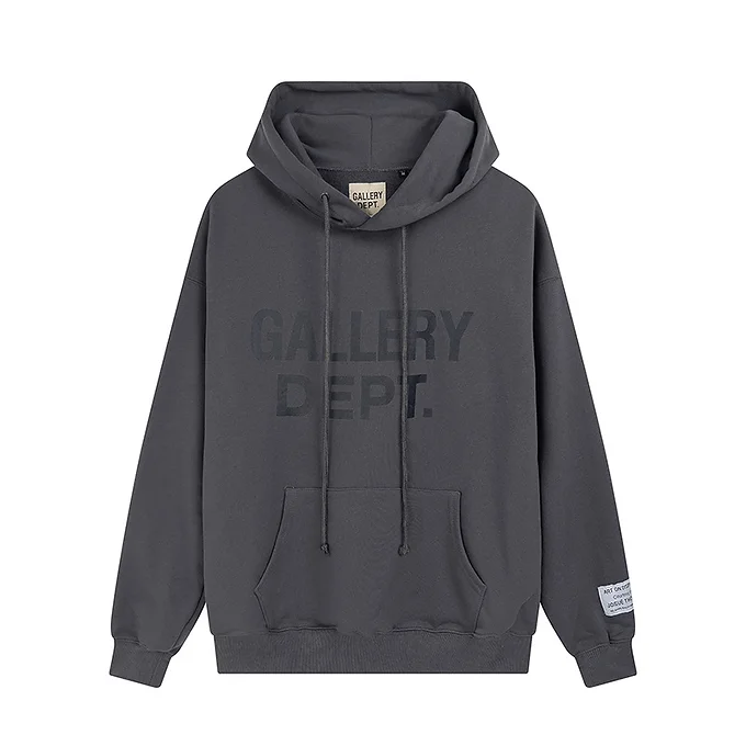 Gallery Dept. Hoodie Grey Black