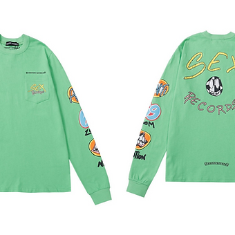 Chrome Hearts Longsleeve Green Sex Records