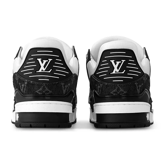 LV Monogram Black Denim Sneaker