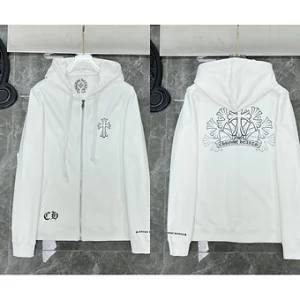 Chrome Hearts Zipper White and Black Crosses different