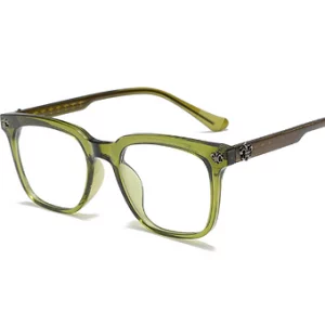Chrome Hearts glasses Olive Transparent