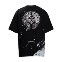 Chrome Hearts Tee White and Black Splatter