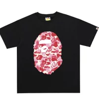 Bape Tshirt Camo Pink