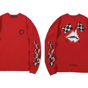 Chrome Hearts Longsleeve Red Racing