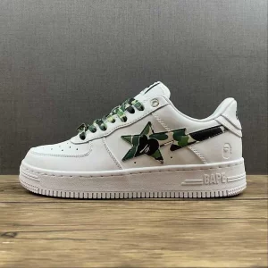 Bapesta Camo Green