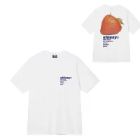 Stussy Tee Strawberry Black and White