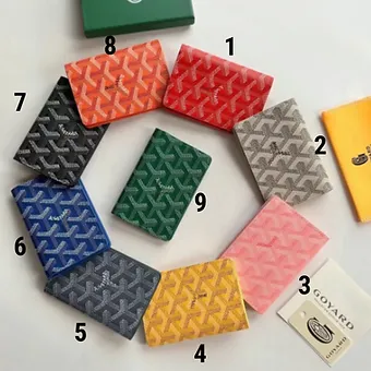Goyard Wallets Many Colours