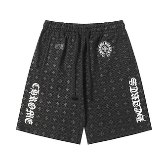 3b731d_8583c250aa544f88a98d896d4cbb4b4e~mv2 Chrome Hearts Shorts Monogram Black