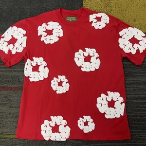DENIM TEARS T - Shirt Red