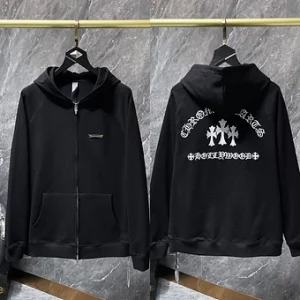 Chrome Hearts Zipper Black Red