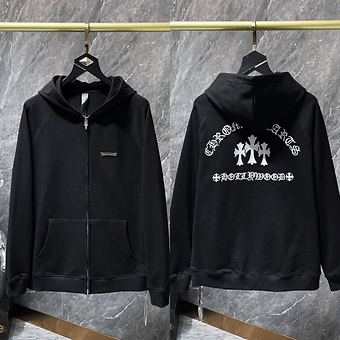 Chrome Hearts Zipper Black Red