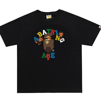 Bape Tshirt Colourful Baby Milo
