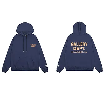 Gallery Dept. Hoodie Hollywood Blue Orange