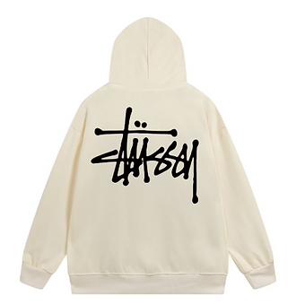 Stussy Hoodie Creme