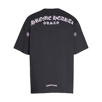 Chrome Hearts Tee Black Purple