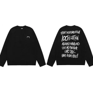 Stussy Knit Font Back
