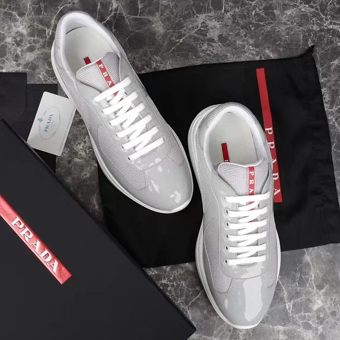 Prada Cups All Grey Glossy