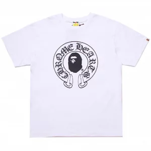 Bape Tshirt Chrome Hearts