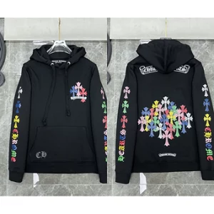 Chrome Hearts Hoodies Full Crosses Colour