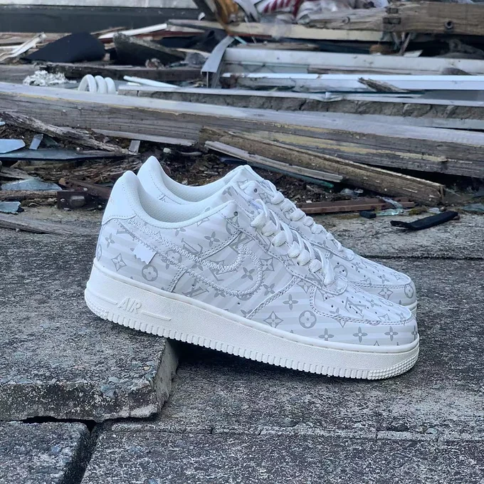 LV Airforce White Grey