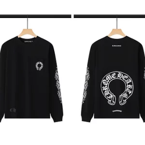 Chrome Hearts Longsleeve Black and white basic