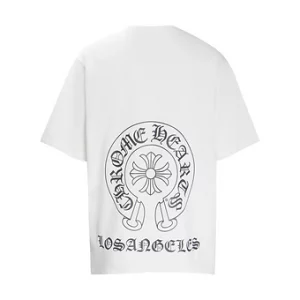 Chrome Hearts Tee White and Black Los Angeles