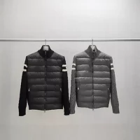 Moncler Puffy Zip Vest black Grey