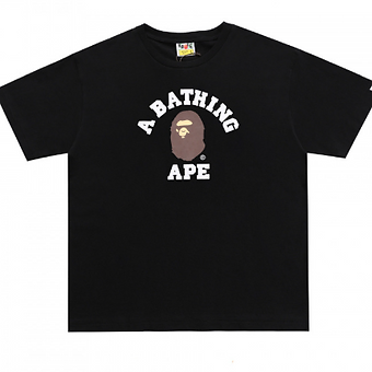 Bape Tshirt Small Logo Brown