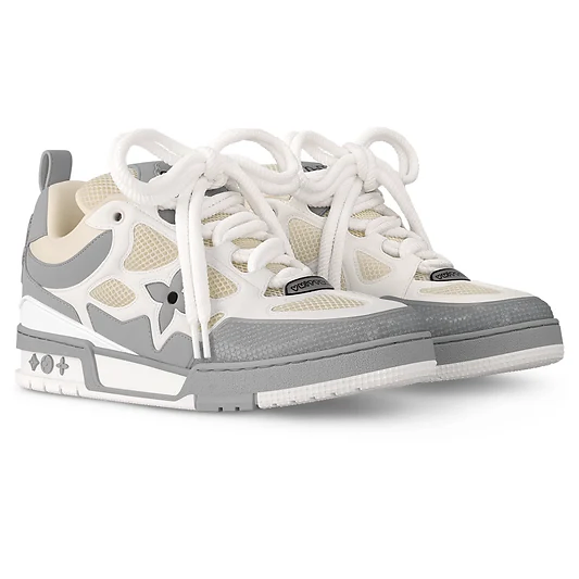 3b731d_ae73f7577d6b48438901eb707e1be780~mv2 LV Skate Monogram Trainer Light Grey Sneaker