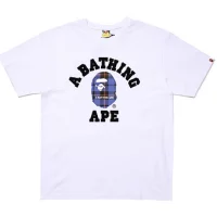 Bape Tshirt Burberry Blue Small