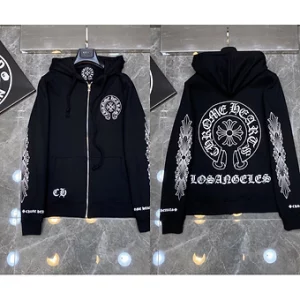 Chrome Hearts Zipper Black and White Los angeles