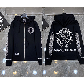 Chrome Hearts Zipper Black and White Los angeles
