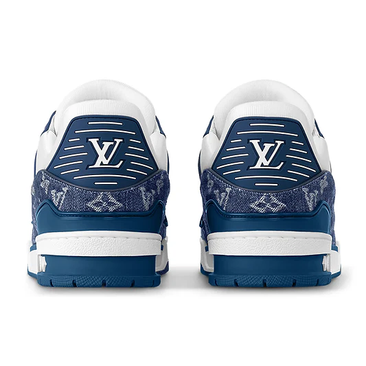 LV Monogram Blue Denim Sneaker