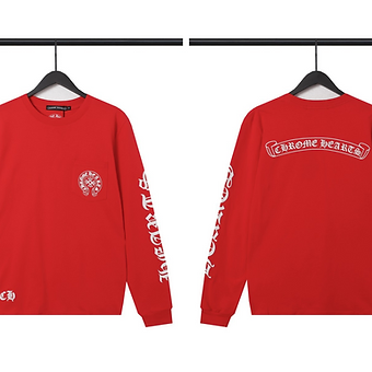 Chrome Hearts Longsleeve Red White