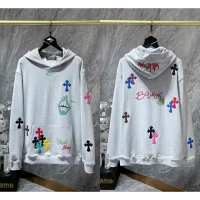 Chrome Hearts Hoodies Black and Grey Colour Logos