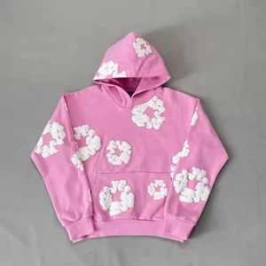 Denim Tears Hoodie Pink