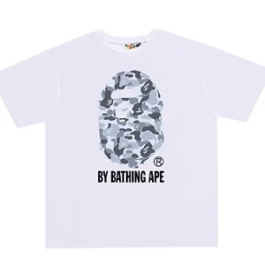 Bape Tshirt Camo Grey
