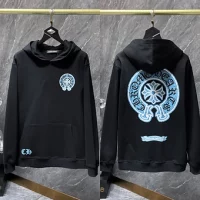 Chrome Hearts Hoodies White and Black Colour Logo