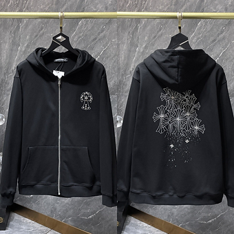 Chrome Hearts Zipper White and Black