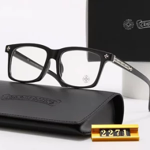 Chrome Hearts glasses Black Silver