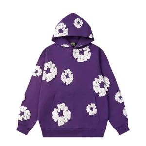 Denim Tears Hoodie Purple